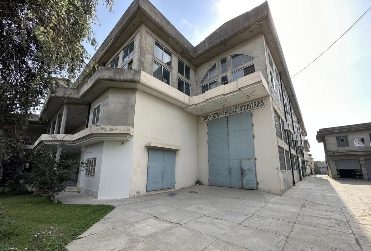 Apparel display showing production-ready clothing presentation