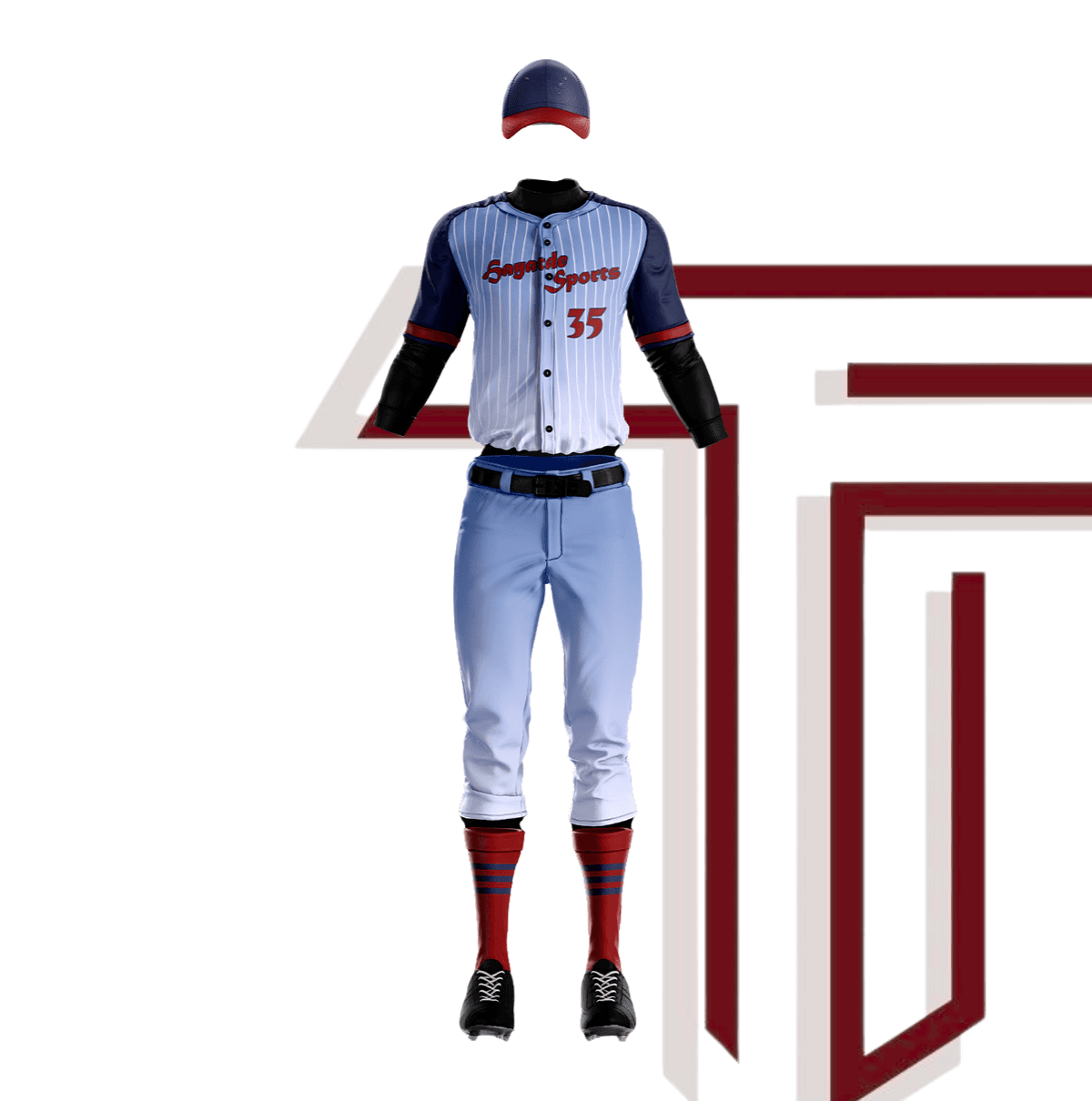 Baseball dress uniform variant 2
