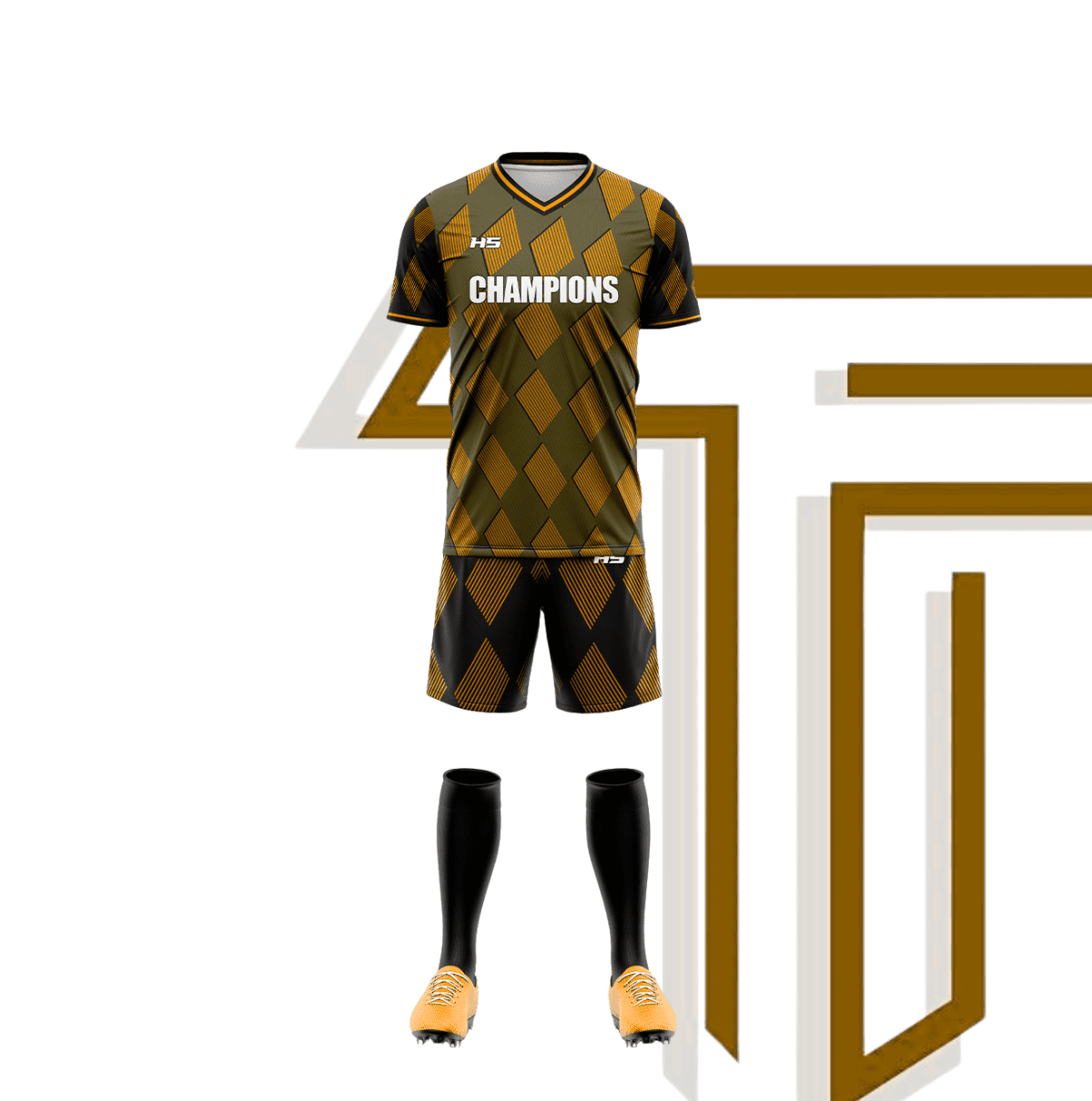 Soccer uniform set